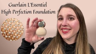 GUERLAIN LESSENTIEL HIGH PERFECTION FOUNDATION  Full Review and Wear Test after a Week of Use [upl. by Poucher]