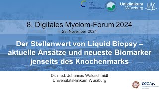 Dr med Johannes Waldschmidt Der Stellenwert von Liquid Biopsy [upl. by Vachell494]