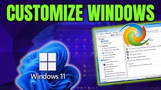 How to Customize Windows 11 23H2 Taskbar  Tweak ANY Windows Settings [upl. by Skinner]