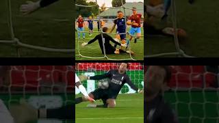 Spot the difference 👀 Alisson Beckers Spread Save vs Scouse GKs 💪 [upl. by Etnor]