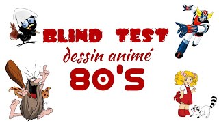 blind test dessin animé année 80 70 [upl. by Bonucci]