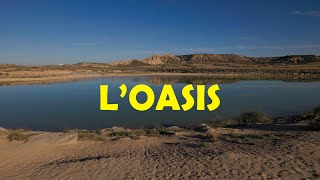 Le lac au milieu du desert des Bardenas Reales [upl. by Bust440]