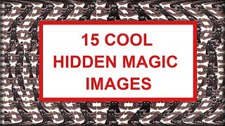 15 stereograms and hidden images magic eye pictures [upl. by Ocirled]