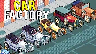 OWNING THE ULTIMATE CAR BUILDING AND MODIFICATION FACTORY  Epic Car Factory Beta Gameplay [upl. by Margetts]