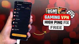 🎮Best Free Gaming VPN For Android In 2024  Free Fire VPN  BGMI VPN  Low Ping  Fix [upl. by Ursala]