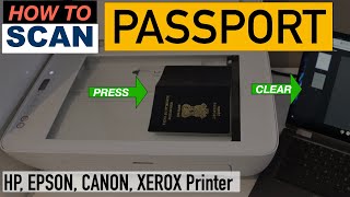 How To scan Passport Clearly amp Properly [upl. by Nimrak796]