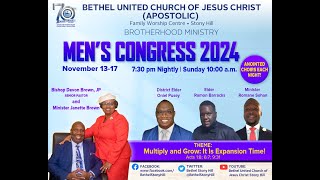 BUC Stony Hill  Mens Congress 2024 Night 1 Nov 13 2024 [upl. by Frasquito]