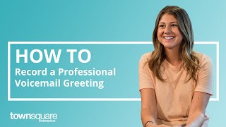 How to Record a Professional Voicemail Greeting [upl. by Asilegna]