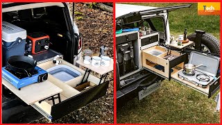 Amazing Minivan Car Camping Setup That You Might Need To Do In Your Car [upl. by Anin37]