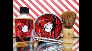 RazoRock SLOC V2 Van Yulay Live amp Let Shave soap and aftershave [upl. by Lyn]