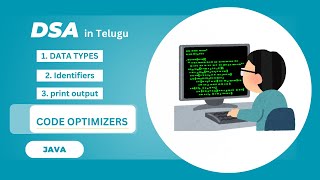 Lecture 1  JavaDsa  Data Types Identifiers printing output [upl. by Llehcram996]