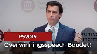 Volledige speech van Thierry Baudet de Uil van Minerva [upl. by Lenrow]