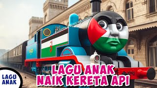 Lagu Naik Kereta Api Tut Tut Tut  Kereta Api Thomas Dari Berbagai Negara [upl. by Refinnaj]