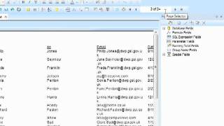 Crystal Reports 2011 Tutorial  Paging Through Reports [upl. by Faydra]