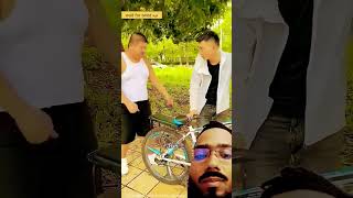 Mote ne cycle khol diya funny comedy woodworking greenscreen shortvideos viralshort [upl. by Marsden]