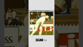 The Cooldest 🥶 Moment In Cricket🏏 History  cricket viralvideo cricketfun sigma shorts [upl. by Nyleimaj]