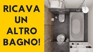 Vuoi un bagno in più in casa Ecco come fare [upl. by Imaon262]