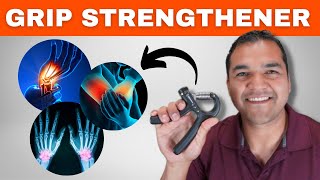 Grip Strengthener For Elbow Wrist amp Hand Problems  Honest Physical Therapist Review [upl. by Metah]