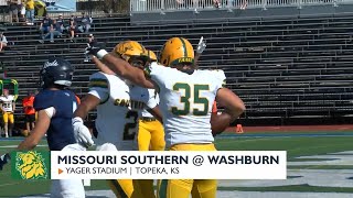 Washburn 42 Missouri Southern 21 [upl. by Illona]