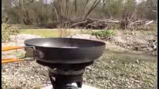 Using the Jetboil fry pan [upl. by Egide]