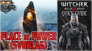 Witcher 3 How to Reach the Place of Power POI behind Haunted House in Skellige near Svorlag [upl. by Igor]