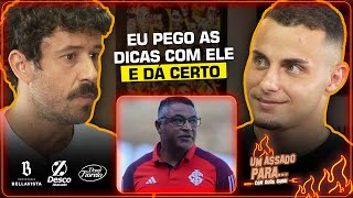 BRUNO GOMES REVELA AS DICAS DE ROGER PARA JOGAR NA LATERAL  Cortes do Duda [upl. by Hoes]