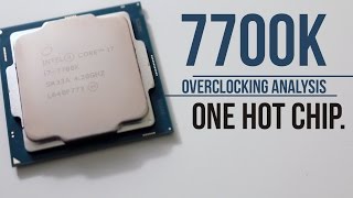 Intel i7 7700k Overclocking Analysis [upl. by Eizle848]