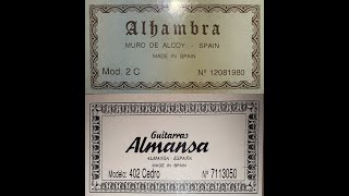 Обзор Alhambra 2C  массив кедр и Almansa 402  массив кедр [upl. by Annayoj]