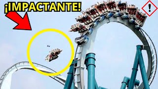 TERRIBLES accidentes en parques de atracciones de todo el mundo [upl. by Celesta]