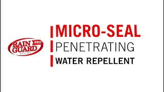 How To Apply MicroSeal Silane Siloxane Water Repellent [upl. by Amilb]