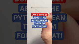 DON’T Forget About the Pythagorean Theorem for the SAT Shorts [upl. by Carole]