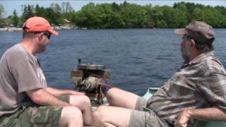 How To Start a Rowboat Motor [upl. by Yerrot]