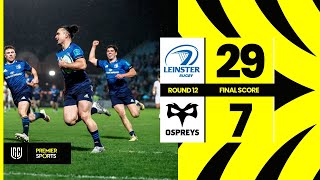 Leinster vs Ospreys  Highlights from URC [upl. by Yema]