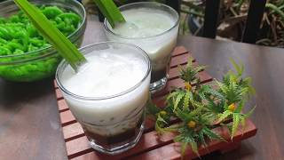 Resep Es CendolDawet Mudah Minuman Tradisional Indonesia [upl. by Quiteris]