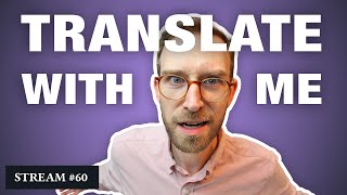 🔴 Translate with Me Turning Conlang Fanfiction into MYTH [upl. by Ayifas]