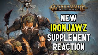 Ironjawz player reacts to NEW IJ SUPPLEMENT [upl. by Inalaeham]