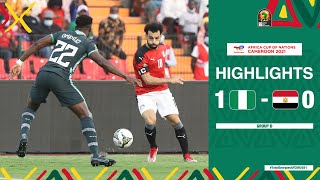 Nigeria 🆚 Egypt Highlights  TotalEnergiesAFCON2021  Group D [upl. by Kcirdor]