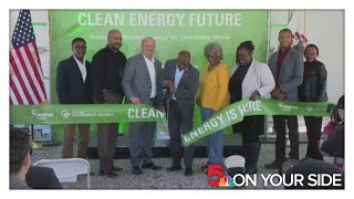 New solar energy center now online in East St Louis [upl. by Dnaltiac]