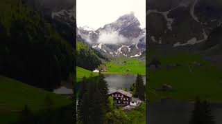 Isn’t Switzerland Beautiful🇨🇭switzerland europe wanderlust youtubeshorts village alps [upl. by Haase]