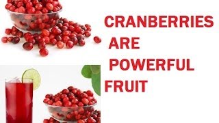 Cranberry  Superfruit  MVP of all Berries [upl. by Farmer]