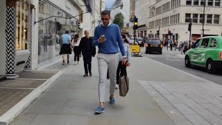 Mens Street Fashion Trends 2024 What Men Are Wearing on the Streets in London [upl. by Ffilc]