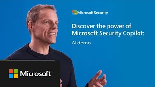 Watch Microsoft Copilot for Security in action [upl. by Norvell]