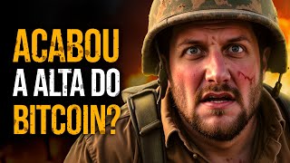 ALTA DO BITCOIN E CRIPTOMOEDAS CANCELADA O QUE FAZER [upl. by Arod925]