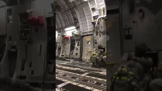 Witness the C17s Impressive Cargo Airdrop USairforce airdrop shorts [upl. by Andel744]