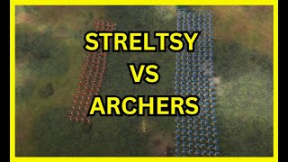 AOE4 Who Wins l 200 Archers vs 89 Streltsy [upl. by Stoneman]