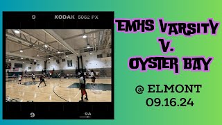 EMHS Varsity L v Oyster Bay 091624 [upl. by Rehpotsyrk]