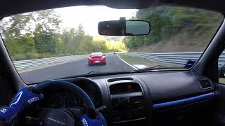 Nurburgring Porsche GT3 VS Clio RS Ragnotti [upl. by Acus924]