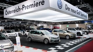 Vienna Auto Show 2014 Messe Wien  VWKonzern [upl. by Lindblad]