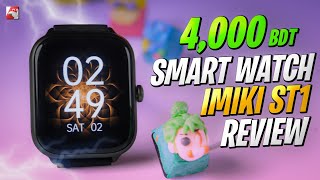 4k BDT Smart Watch Imiki ST1 Review [upl. by Hillary588]