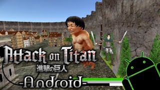 Attack on Titan Android Game NEW Download [upl. by Kcirddec874]